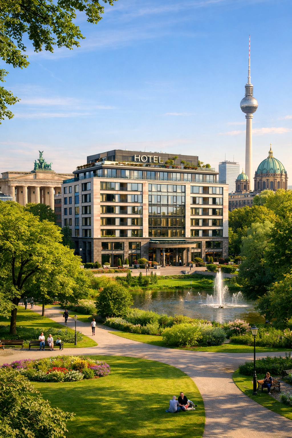 Berlin - Hotel Lutzow za prvi maj