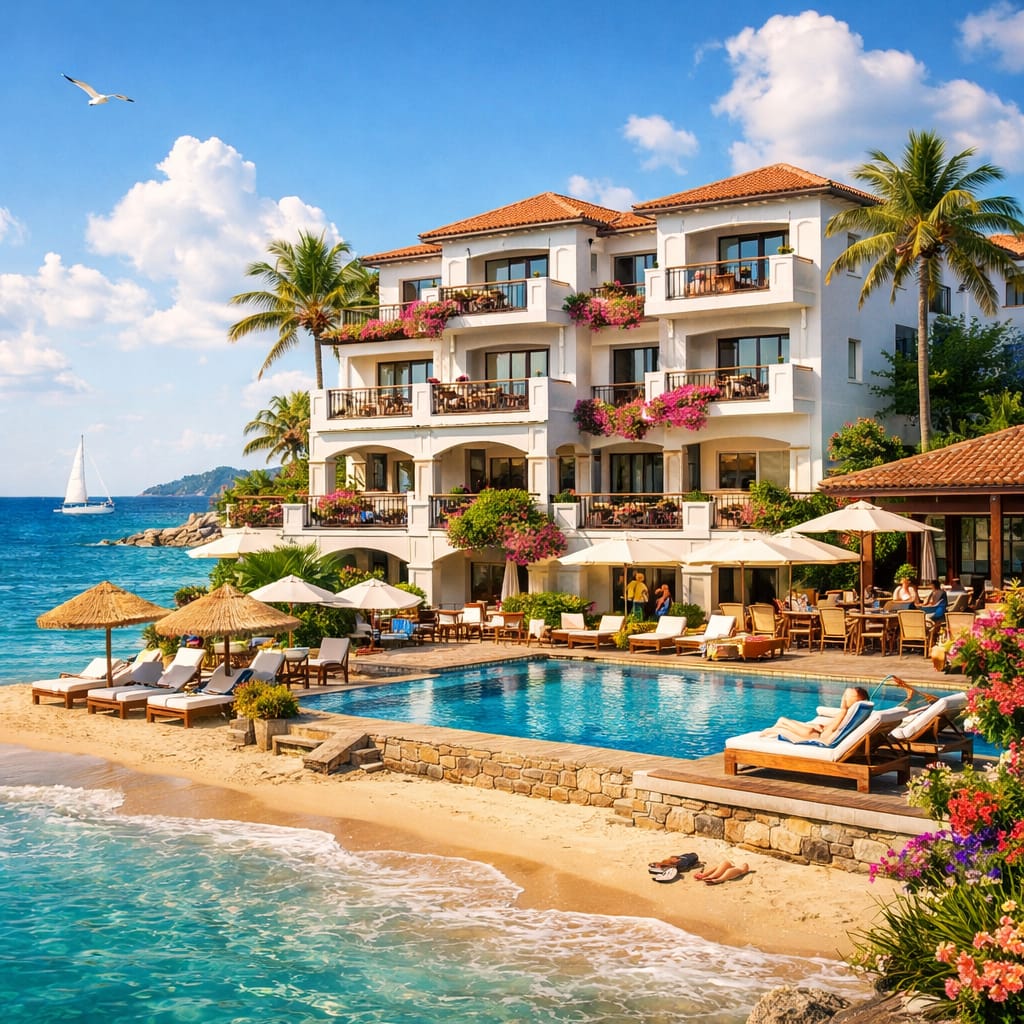Olympic Beach-Ammos Seaside 4*-za troje 
