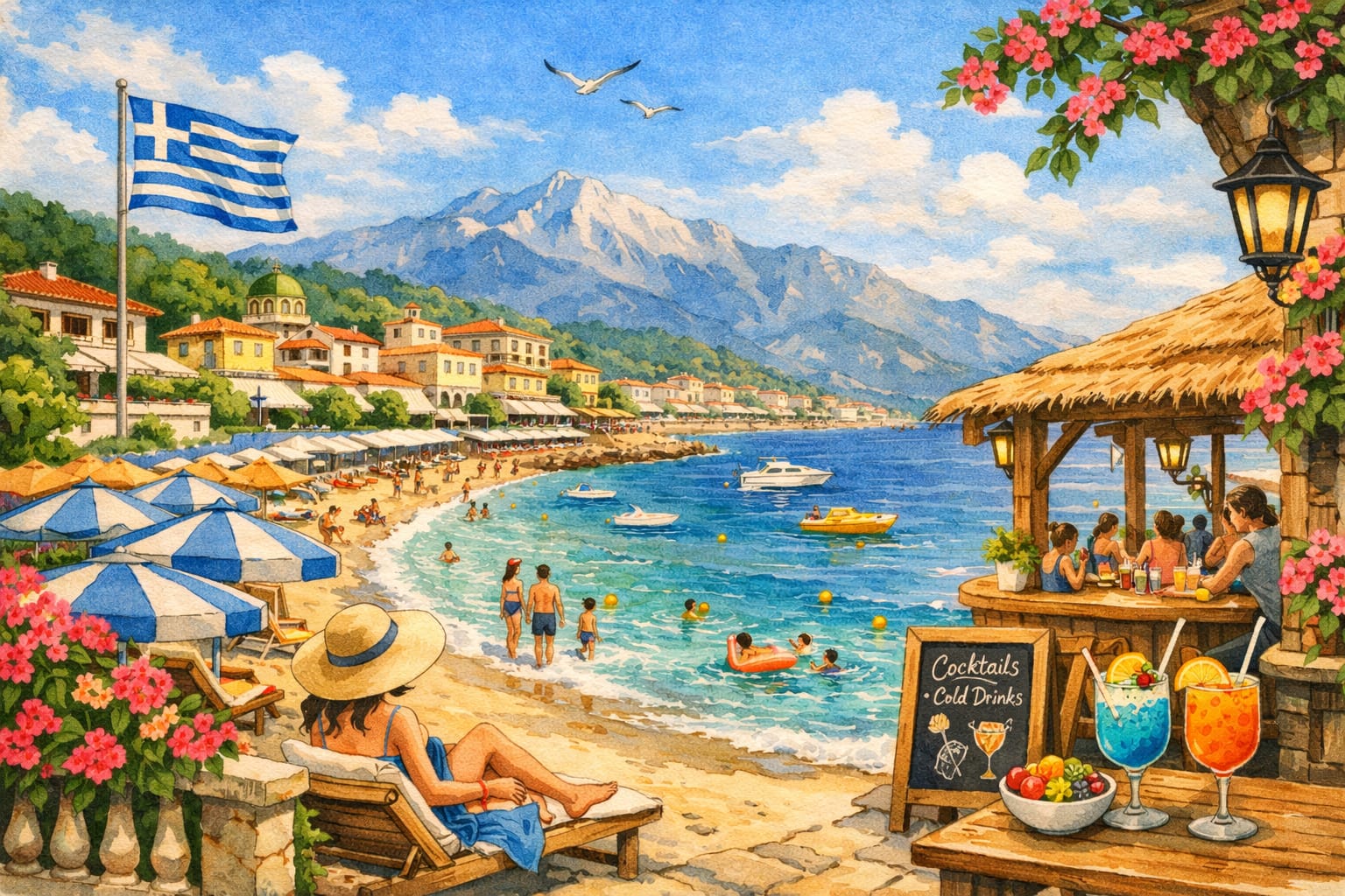 Olimpic Beach - Blue Flag Beachfront Studios