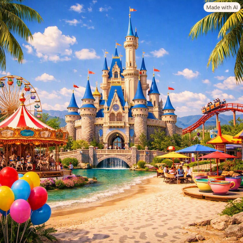 Italija-Gardaland i safari- za četvoro 