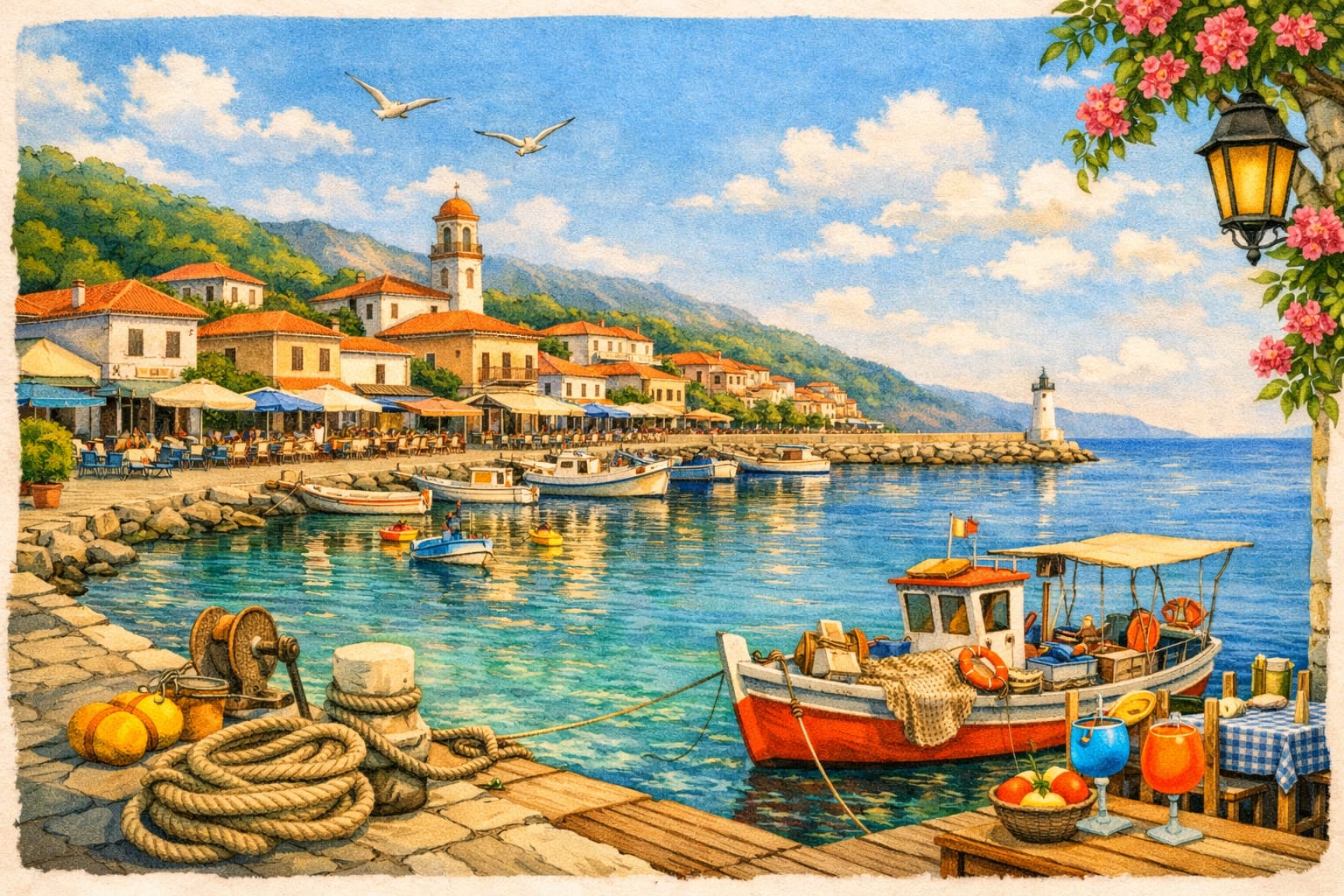 Grčka - Kasandra - Nea Skioni za dvoje